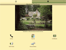 Tablet Screenshot of mendocinofarmhouse.com